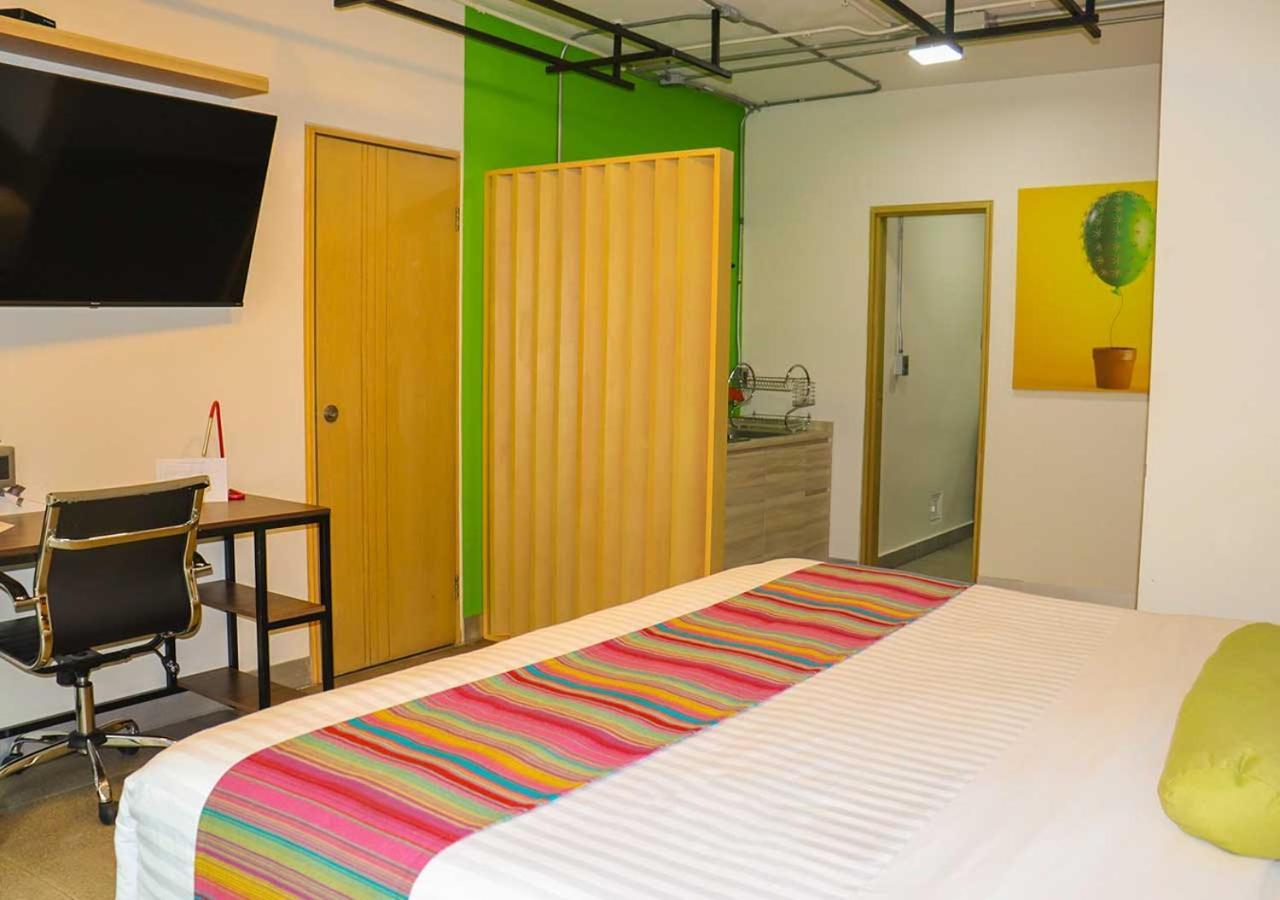 เดอะ โฮสต์ บิสซิเนส สวีท Aparthotel เม็กซิโกซิตี้ ภายนอก รูปภาพ