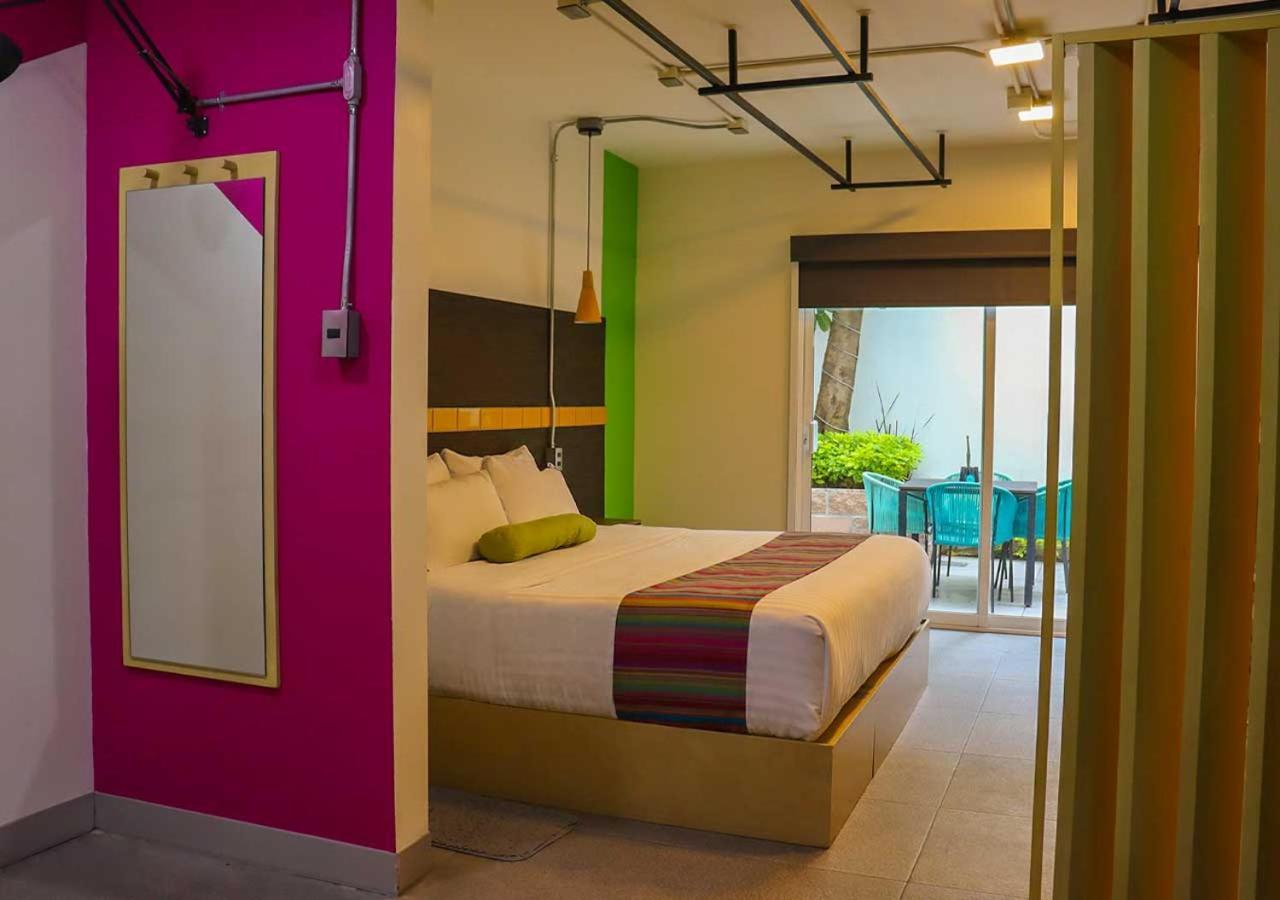เดอะ โฮสต์ บิสซิเนส สวีท Aparthotel เม็กซิโกซิตี้ ภายนอก รูปภาพ