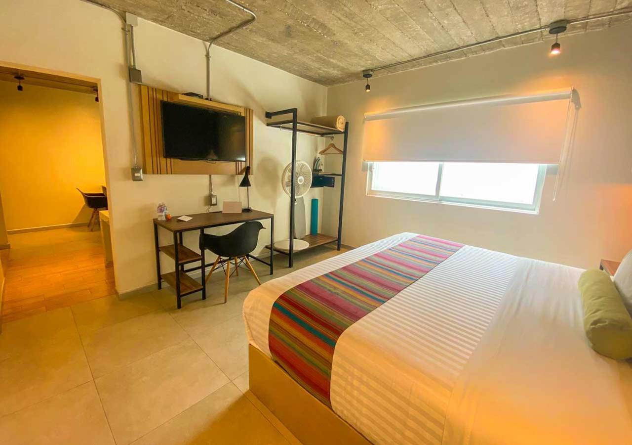 เดอะ โฮสต์ บิสซิเนส สวีท Aparthotel เม็กซิโกซิตี้ ภายนอก รูปภาพ